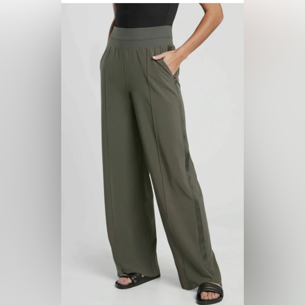 Athleta nolita wide leg pants